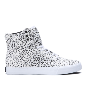 Supra Mens SKYTOP Spot/white High Top Shoes | CA-21639